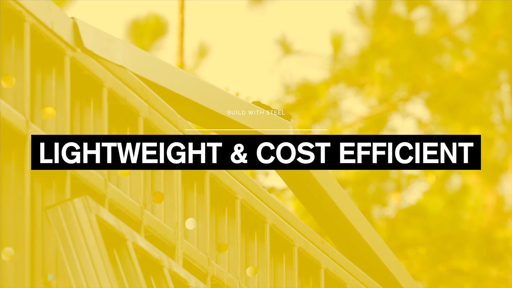 title slide states: Lightweight and Cost Efficient