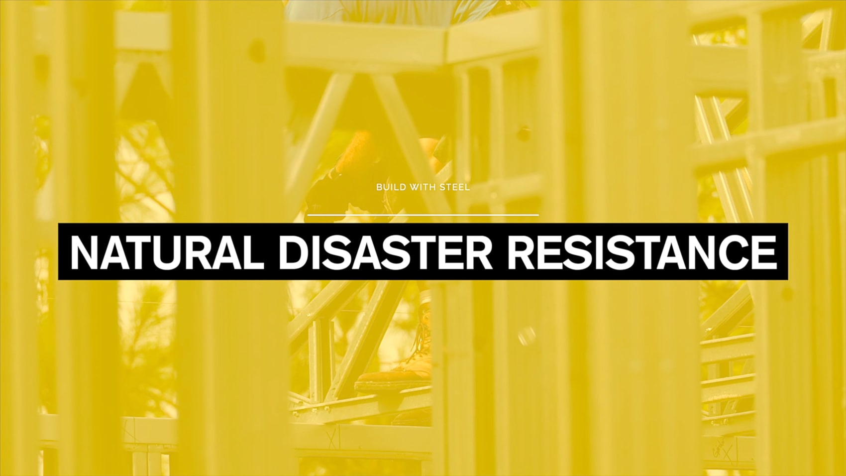 title slide states: Natural Disaster Resistance