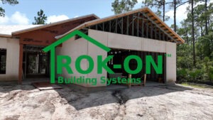 steel frame home with insulated panels from Rok On Building Systems