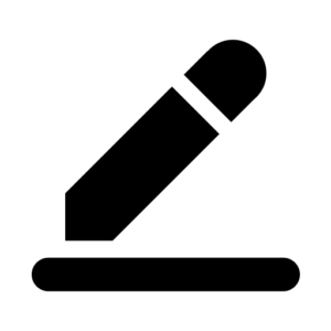 pen writing icon